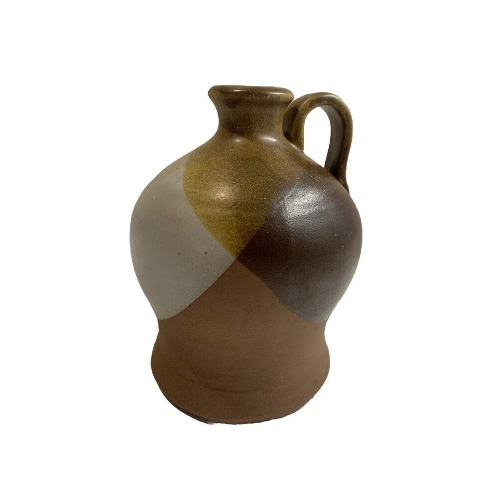 Vintage‎ California Art Pottery Jug Vase Mid Century 6.5” Tall California USA